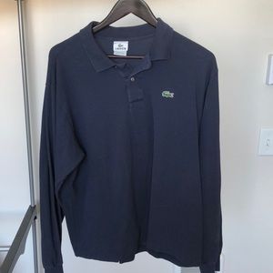 Lacoste polo Long Sleeve shirt - size 6/Large